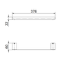 PORTA TOALHA ROSTO DOCOL FLAT 01013606 CROMADO - 3
