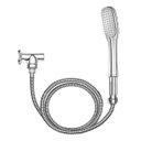 Ver imagem 1 de Ducha Manual com Desviador Docol 934306 R95 de Parede Cromada