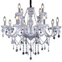 Ver imagem 2 de Lustre Pendente Taschibra Glam 12 Transparente E14 Bivolt
