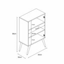 Ver imagem 6 de Sapateira Armário Organizador Cali Charme OffWhite