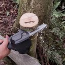 Ver mais imagens de Corrente com Sabre Mini Motoserra Kit Placa Guia 4 Polegadas 14 Dentes Reposiçao Ferramenta Corta Ba