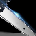 Ver imagem 4 de Corrente com Sabre Mini Motoserra Kit Placa Guia 4 Polegadas 14 Dentes Reposiçao Ferramenta Corta Ba