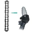 Ver imagem 2 de Corrente com Sabre Mini Motoserra Kit Placa Guia 4 Polegadas 14 Dentes Reposiçao Ferramenta Corta Ba
