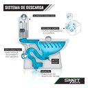 Ver imagem 6 de Vaso Sanitário Monobloco Cerâmica Confort Plus - Caixa Acoplada (Smart 250)