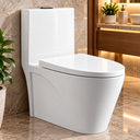 Ver imagem 4 de Vaso Sanitário Monobloco Cerâmica Confort Plus - Caixa Acoplada (Smart 250)