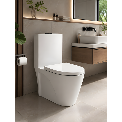 Vaso Sanitário Monobloco Cerâmica Confort Plus - Caixa Acoplada (Smart 250)