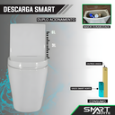 Ver imagem 5 de Vaso Sanitário Monobloco Cerâmica Confort Plus - Caixa Acoplada (Smart 250)