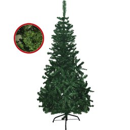 Arvore de Natal Pinheiro Verde Natalino 1 metro e 50 centimetros 346 Galhos Decoraçao Casa Festas - 1