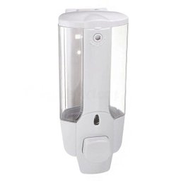Dispenser Sabonete Líquido Alcool Gel Shampoo Sabao Parede Banheiro Reservatorio Restaurante Hotel - 1