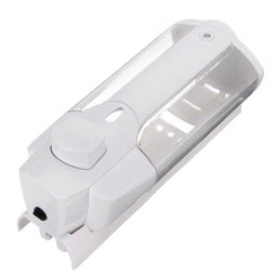 Dispenser Sabonete Líquido Alcool Gel Shampoo Sabao Parede Banheiro Reservatorio Restaurante Hotel - 4