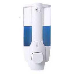 Dispenser Sabonete Líquido Alcool Gel Shampoo Sabao Parede Banheiro Reservatorio Restaurante Hotel - 2