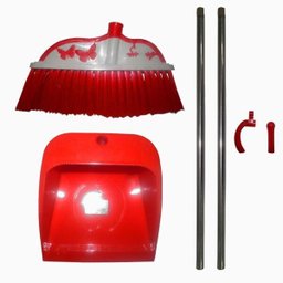 Kit Vassoura Pa Limpeza Casa Pisos Higienizaçao Limpa Chao Desmontavel - 2