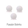 Puxador Bolinha Branco para Moveis - Vniplast - 2