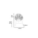 Ver imagem 4 de Kit 3 Cadeiras Caribe Fibra Sintética Cores Diversas Panero