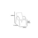 Ver imagem 3 de Kit 4 Cadeiras com Mesa Centro Garden Fibra Sintética Preto