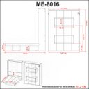 Ver imagem 5 de Cama De Casal Multifuncional Articulável Com 2 Prateleiras: Amêndoa