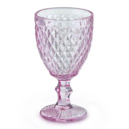 Jogo de 6 Taças para Água Quartzo Rosa Verre - TC19084 - 1 Jogo de 6 Taças para Água Quartzo Rosa Verre - TC19084 - 1
