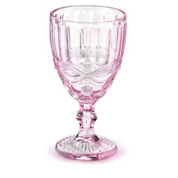 Jogo de 6 Taças para Vinho Quartzo Rosa Laço Verre - TC19109 - 1