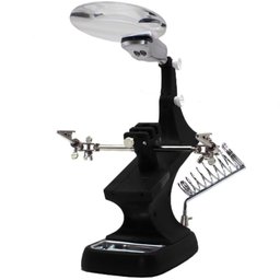 Lupa de Mesa com Garras e Iluminação Led Usb Lorben - 5