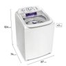 Máquina De Lavar 13kg Electrolux Lpr13 Branca 220V - 5