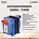 Ver imagem 2 de Auto Transformador 3000Va para Ar-Condicionado 9000 Btu Split Forno e Máquina até 1700W Ipec