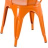 Kit 5 Cadeiras Iron Tolix - Laranja - 6