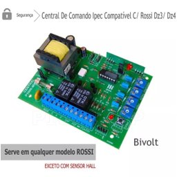 Placa Central de Comando Motor Portão Eletrônico Universal 433,92 Learning Rolling Hopping P1000 - 2