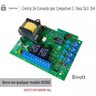 Placa Central de Comando Motor Portão Eletrônico Universal 433,92 Learning Rolling Hopping P1000 - 2