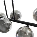 Ver imagem 5 de Pendente Abaporu Preto 110cm 8xg9 200w - Hl004b - Bella
