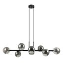 Ver imagem 1 de Pendente Abaporu Preto 110cm 8xg9 200w - Hl004b - Bella