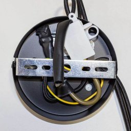 Pendente Abaporu Metal Bronze e 8 Cúpulas de Vidro Âmbar para G9 St1863 - 8