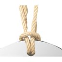 Ver imagem 3 de Espelho Decorativo Hole Alça Sisal Natural 50 cm Redondo