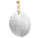 Ver imagem 6 de Espelho Decorativo Hole Alça Sisal Natural 50 cm Redondo