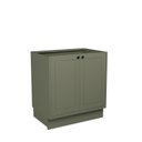 Ver imagem 7 de Cozinha Compacta Modulada 7 Portas 3 Gavetas 100% MDF Sevilha Verde/Hill