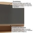 Ver imagem 6 de Armário Aéreo Maleiro Mônaco 97cm 1 Porta MDF-MDP Basculante Luciane Móveis