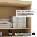 Ver imagem 2 de Armário Aéreo Maleiro Mônaco 97cm 1 Porta MDF-MDP Basculante Luciane Móveis