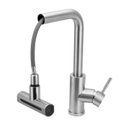 Ver imagem 7 de Torneira Cozinha 4 Jatos Monocomando Ducha Extensível Inox