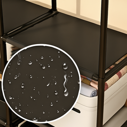 Guarda-roupa Organizador com 3 Colunas Preto - 7