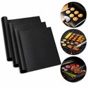 Ver imagem 1 de Tapete Grill Kit 3 Manta Churrasco Teflon Esteira Culinaria Nao Gruda Flexivel Churrasqueira Antiade