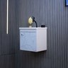 Gabinete Banheiro 40 cm Em Mdf 40 cm com Pia Cuba  - Veneto - 3