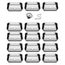 Ver imagem 1 de 15 Cubas Pia Inox N2 56x34x14 Aço 430 Cozinha As Atacado Kit