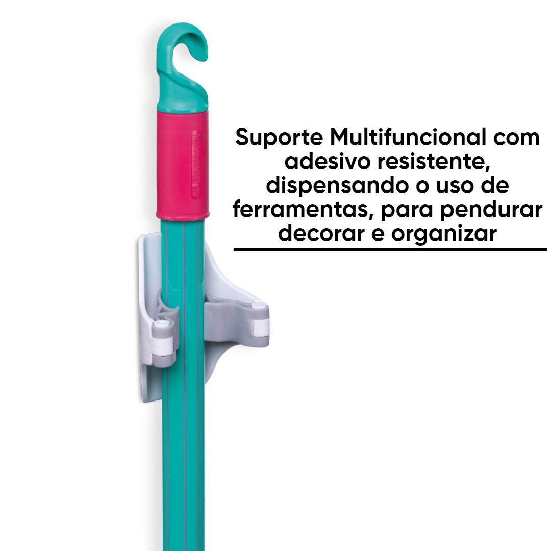 Suporte Multifuncional Vassouras Rodos Mops - 3