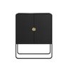 Buffet Sala Orgânico 2 Portas 90cm X 111cm com Pés em Metal Cor:nero com Preto - 2