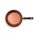 Ver imagem 2 de Frigideira 22 Cm 1,1 L Revestimento Pro-flon Antiaderente Cor Cinza Range Linha Topázio Brinox