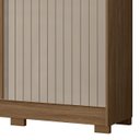 Ver imagem 6 de Guarda Roupa Casal 216cm com Espelho Freeze Carvalho/fendi Z17 - Mpozenato