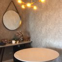 Ver imagem 5 de Vinil Adesivo Cimento Queimado Papel de Parede Concreto Estilo Industrial Fosco Leve Textura Decoraç