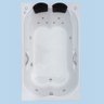 Banheira Hidromassagem Retangular Fortaleza Dupla - 1,70x1,20x0,43 - Gel Coat - 6 Jatos Plus - - 110 - 1
