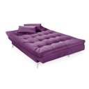 Ver imagem 6 de Sofá Cama 3 Lugares Versátil Império Estofados