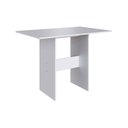 Ver imagem 3 de Conjunto Mesa Karla Paris com 4 Cadeiras Branco Cacau - Indekes