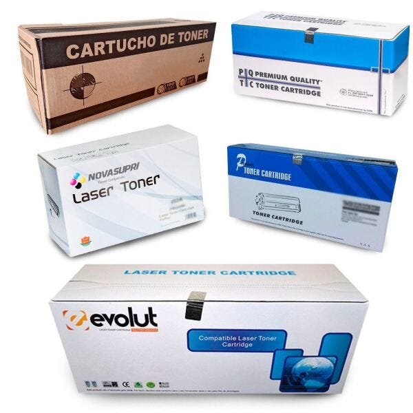 2 Cartucho Toner Q2612a Impressora Laserjet M1005 2 Un. - 2